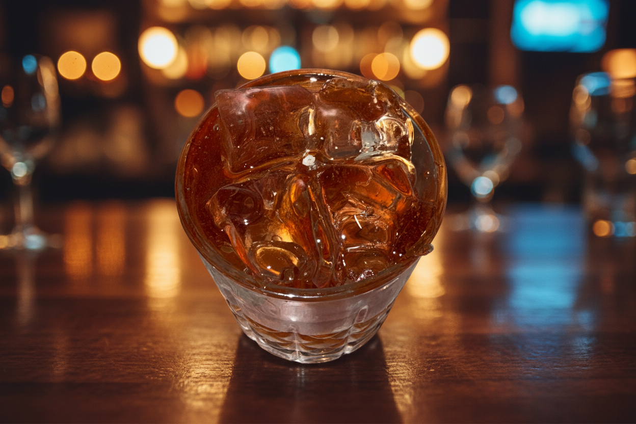 Whisky Kerze